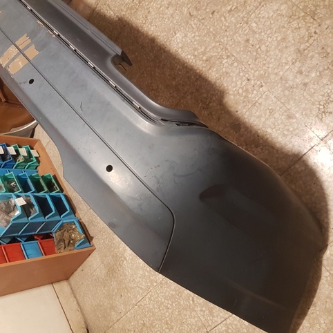 پوسته سپر عقب مرسدس بنز W221 AMG بدون دیفیوزر