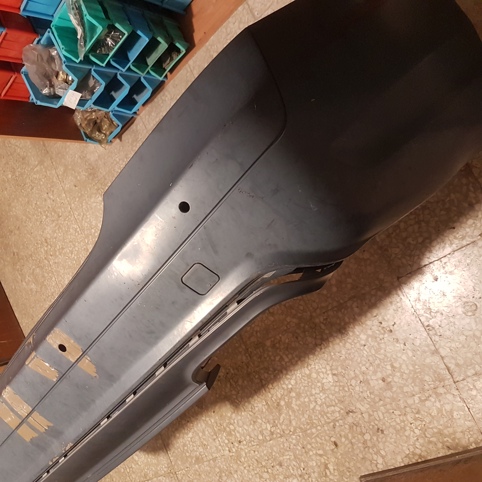 پوسته سپر عقب مرسدس بنز W221 AMG بدون دیفیوزر