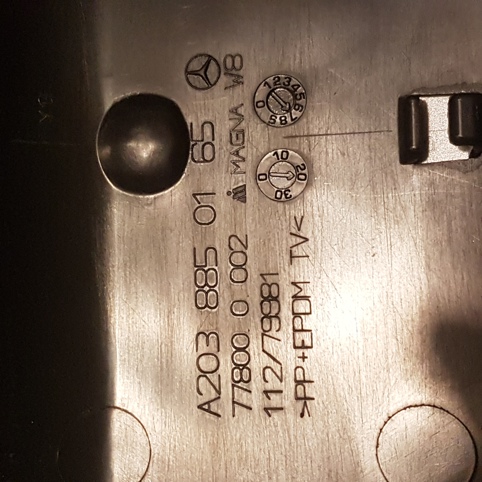 سپر جلو مرسدس بنز W203 اصلی