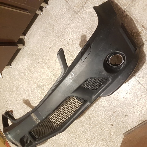 سپر جلو مشکی مرسدس بنز W204 AMG C64 تایوانی