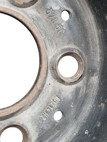 چهار رینگ سایز 14 اینچ مرسدس بنز W108 اصلی