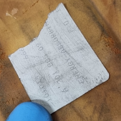 فوم ضربگیر پشت سپر جلو مرسدس بنز W201 اصلی