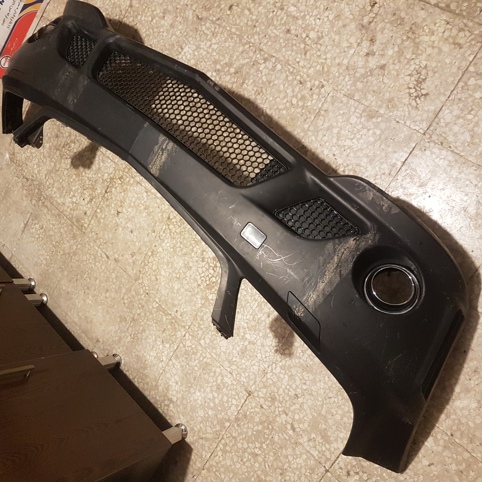 سپر جلو مشکی مرسدس بنز W204 AMG C64 تایوانی