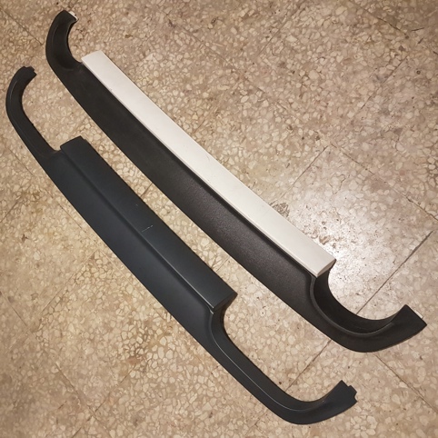 دیفیوزر سپر عقب مرسدس بنز W221 AMG اصل