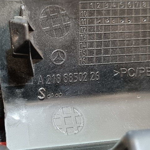 درپوش سپر عقب مرسدس بنز W218 اصلی