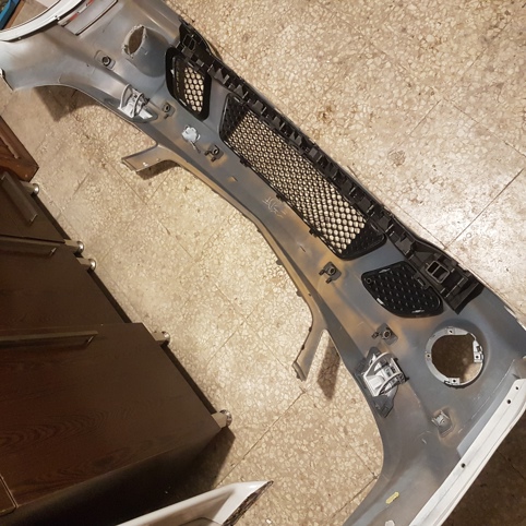 سپر جلو سفید مرسدس بنز W204 AMG C64 اصلی