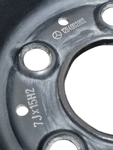 تک رینگ سایز 15 اینچ مرسدس بنز W126 اصلی