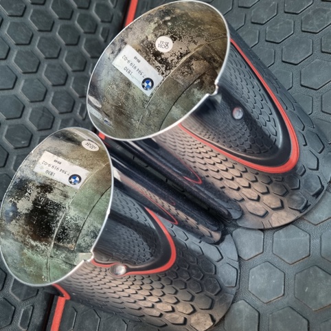 جفت سر اگزوز اصلی بی ام و F10 اصلی