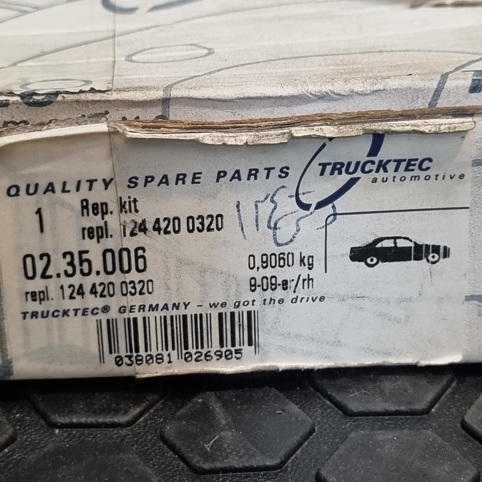 لنت ترمز دستی بنز W124