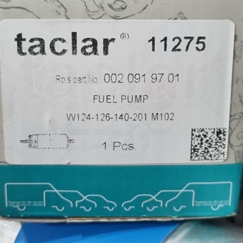 پمپ بنزین TACLARبنز W124